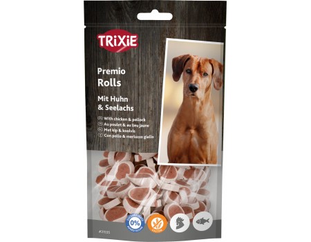 Лакомство для собак TRIXIE - Premio, ролл,  Вес: 75гр, курица сайда