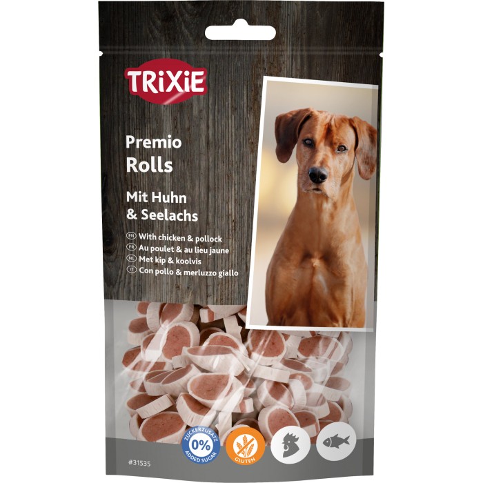 Ласощі для собак TRIXIE - Premio, рол, Вага: 75гр, курка сайда