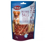 Лакомство для собак TRIXIE - Rice Duck Balls, утка с рисом, 80 гр..