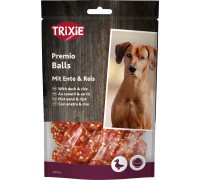 Лакомство для собак TRIXIE - Rice Duck Balls, утка с рисом, 80 гр..