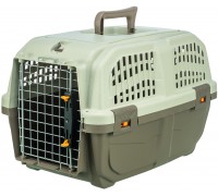 Контейнер-переноска Trixie для собак Skudo 7 весом до 45 кг, коричневы..
