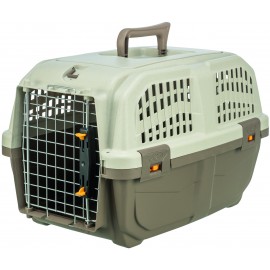 Контейнер-переноска Trixie для собак Skudo 2 весом до 18 кг, коричневы..