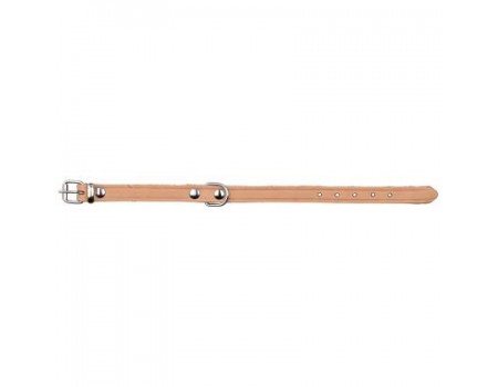 Нашийник шкіряний для собак TRIXIE , 52-62 см / 30 мм , бежевий