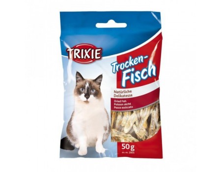Рыба сушеная для кошек TRIXIE, 50 шт