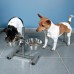 Стійка із мисками для собак TRIXIE, 2 x 0.75 л/D 15 cm