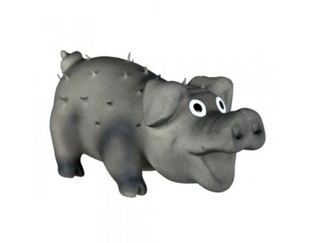 Игрушка для собак TRIXIE - Свинья с щетиной, 10 см