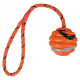 Волнистый мяч на веревке для собак TRIXIE, D- 6 см / 30 см..