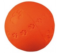 Мяч с пищалкой для собак TRIXIE , D- 9 см  Цвет: различные..