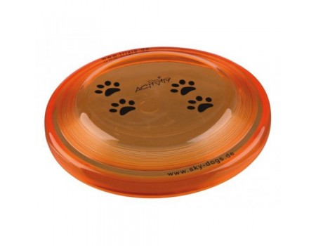 Пластмасовий диск для собак TRIXIE-Activity, D-19 см Колір: різні