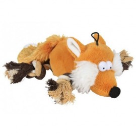Игрушка для собак TRIXIE - Лиса с лапами-канатами, 34 см..