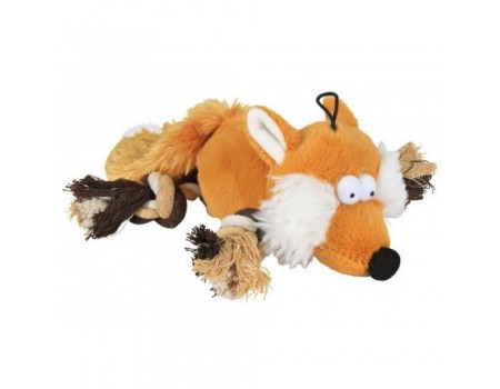 Іграшка для собак TRIXIE - Лисиця з лапами-канатами, 34 см