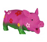 Іграшка для собак TRIXIE - Свиня у квітах, 20 см..