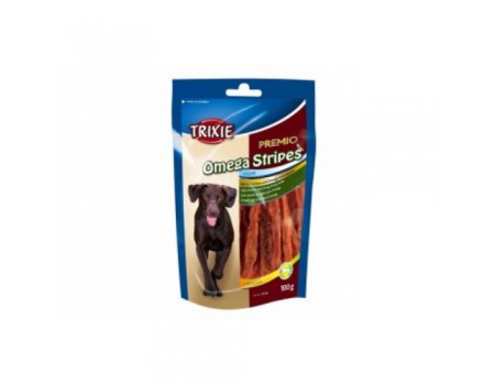 Лакомство для собак TRIXIE - Omega Stripes, курица, 100 гр