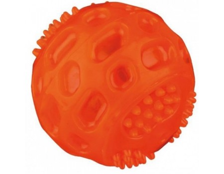 TPR мигающий мяч для собак TRIXIE, D- 7,5 см. 