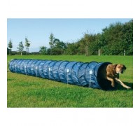 Тренувальний тунель для собак TRIXIE, 60см / 5м, темно-блакитний..