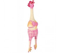 Игрушка для собак TRIXIE - Курица в пижаме, 48 см..