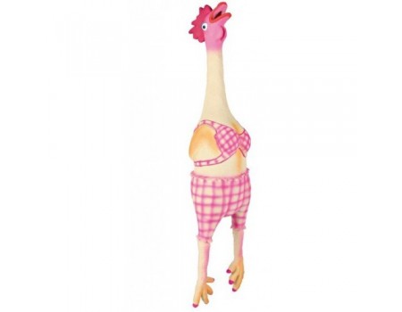 Игрушка для собак TRIXIE - Курица в пижаме, 48 см