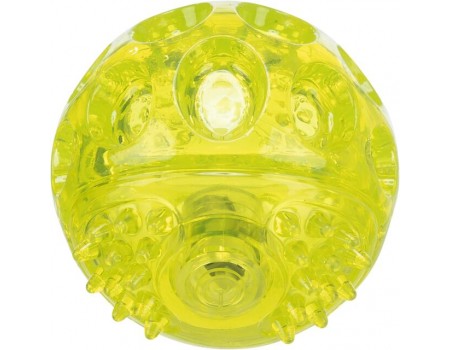 TPR мигающий мяч для собак TRIXIE, D- 7,5 см. 