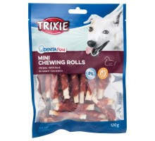 Лакомство Trixie Denta Fun Rolls with Duck для собак Палочка для чистк..