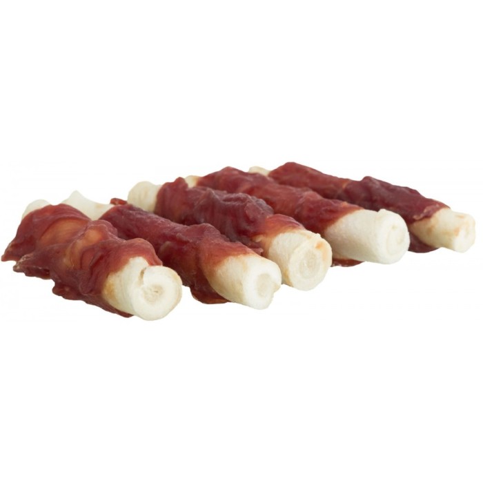 Ласощі Trixie Denta Fun Rolls with Duck для собак Паличка для чищення зубів з качкою 6 см 120 г