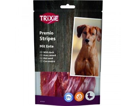 Утиное филе для собак TRIXIE - Ducky Stripes, 100 гр