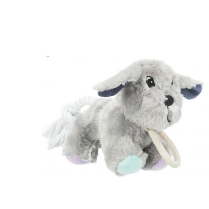 Іграшка для собак Trixie Junior Цуценя, з канатом, плюш, 24 см