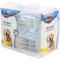 Памперси для собак TRIXIE, L (упак. 12 шт.) Обхват талії: 38-56