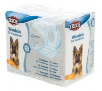 Памперсы для собак TRIXIE , XL  (упак. 12 шт.) Обхват талии: 40-58 см..