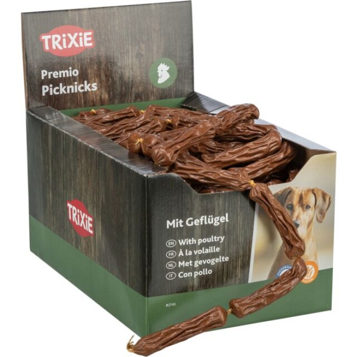 Сосиски для собак TRIXIE - Picknicks Вкус: птица, Вес: 8 г / 8 см. 200шт. 