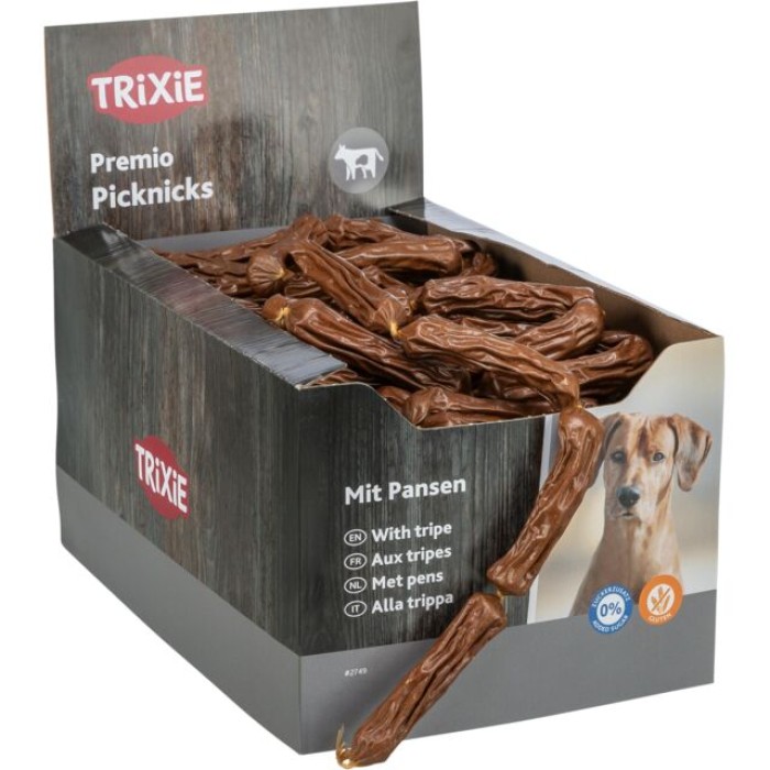 Сосиски для собак TRIXIE - Picknicks Смак: тріп, Вага: 8 г / 8 см. 200шт.