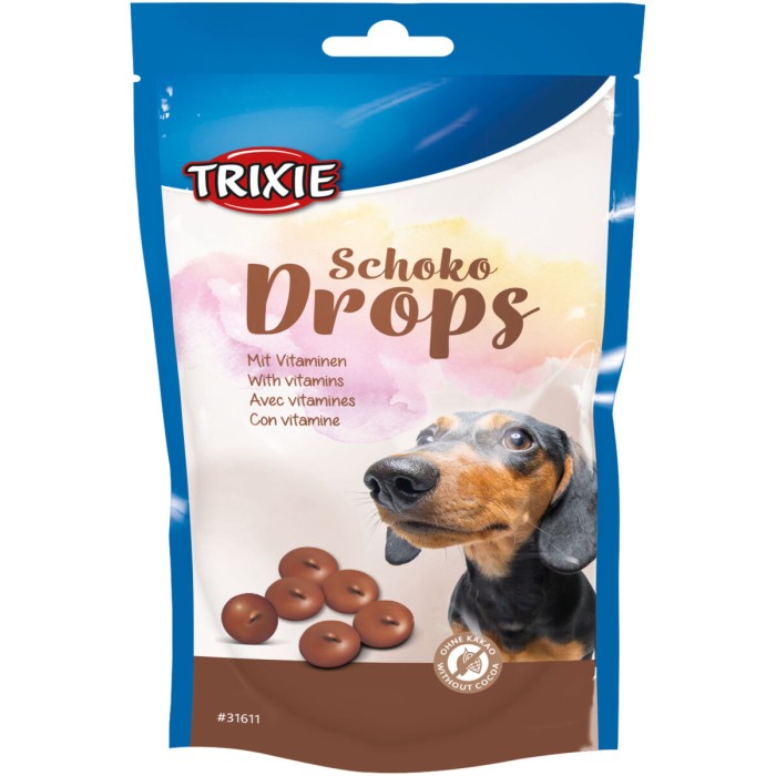Дропс со вкусом шоколада для собак TRIXIE Вес: 75гр