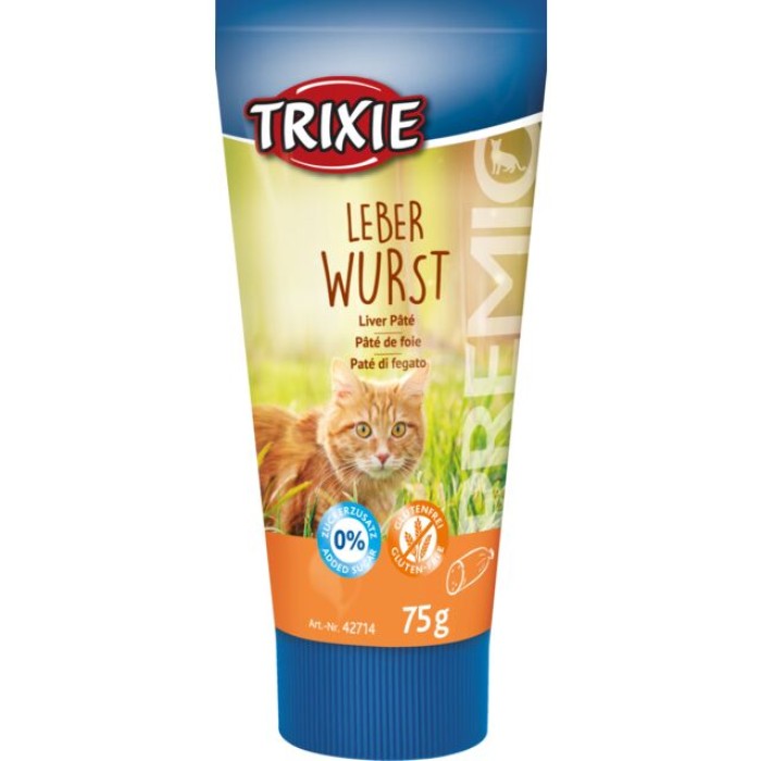 Паста для котів TRIXIE - Leberwurst, печінка, 75 г