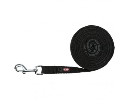 Поводок для собак TRIXIE, 5м/20мм,  чёрный