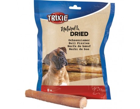 Бычий пенис для собак TRIXIE, 12 см,  100 г/ 8 шт