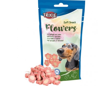 Лакомство "Flowers"  TRIXIE  ягнёнок с птицей,  75 г