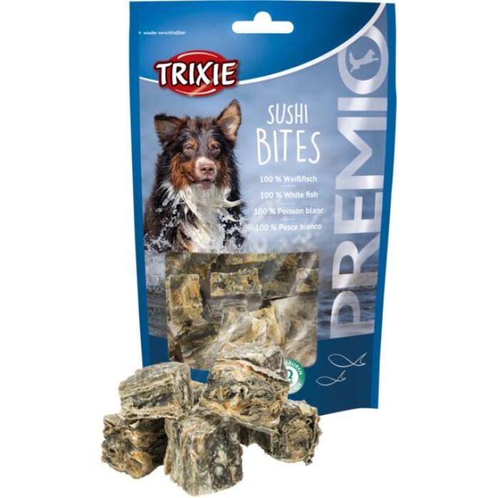 Лакомство для собак TRIXIE - Sushi Bites,  Вкус: рыба, 75 гр