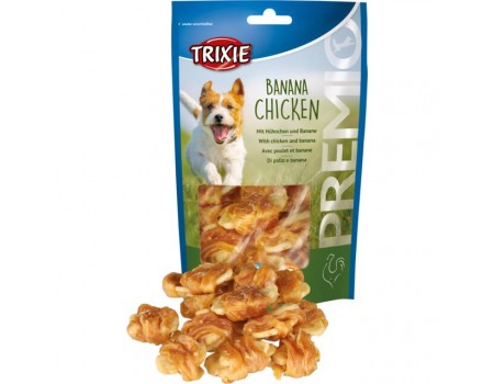 Ласощі для собак "Banana & Chicken" TRIXIE, курка та банан, 100 г