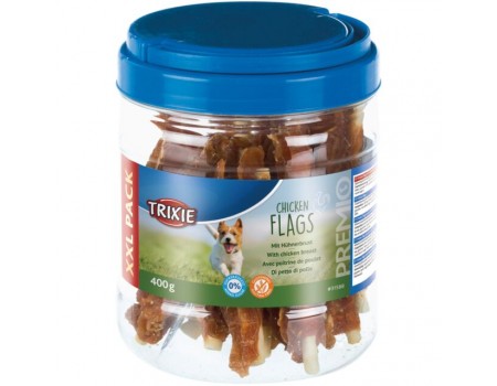 Лакомство для собак"Chicken Flags" TRIXIE,  400гр