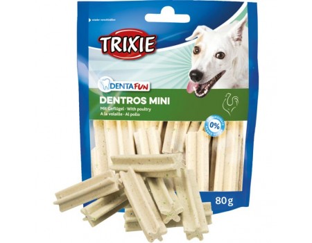 Жевательные мини палочки для зубов с птицей "Dentros Mini" TRIXIE , 60 г