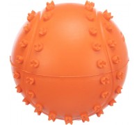 Мяч с шипами и пищалкой для собак TRIXIE, D- 6 см, оранжевый..
