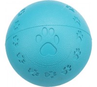 Мяч с пищалкой для собак TRIXIE , D- 9 см петроль..