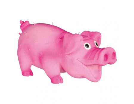Игрушка для собак TRIXIE - Свинья с щетиной, 10 см