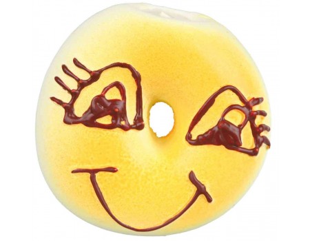 Игрушка Trixie бублик-рожица для собак TRIXIE, D- 6 см/ 1 шт (цвет в ассортименте)