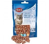 Ласощі для котів TRIXIE - Mini Nuggets, тунець, курка з м'ятою, 50г..