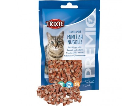 Лакомство для котов TRIXIE - Mini Nuggets, тунец, курица с мятой,  50г