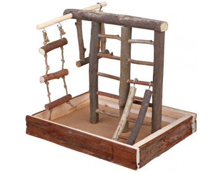 Игровая площадка для попугая TRIXIE - Natural Living, , 28 x 25 x 22 см, канарейки