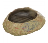 TRIXIЕ  Кормушка-поилка для рептилий, 6 x 1.5 x 4.5см. , Украшение: ст..