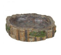 Миска для рептилий TRIXIE ,  13 x 3,5 x 11 см.  Украшение: тропический..