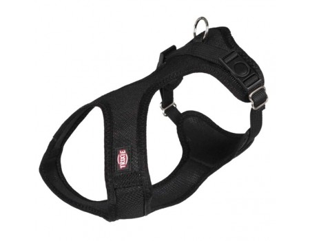 Тrixie (Тріксі) SOFT (СОФТ) шлейка для собак малих та середніх порід, чорний, 25-35 см/15 мм