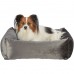 Лежак для собак Trixie - malia ,  80х65см,  темно-серый  - фото 2